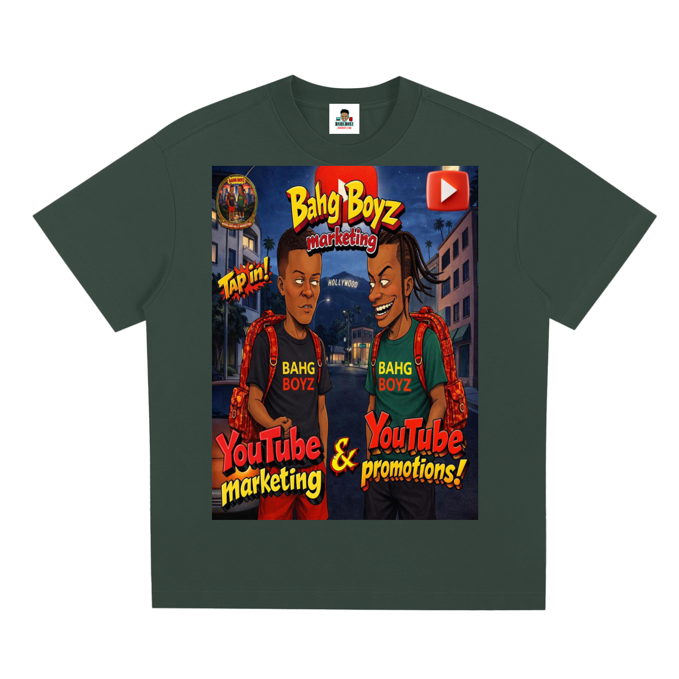 BahgBoyz™ Marketing Promo T-Shirt