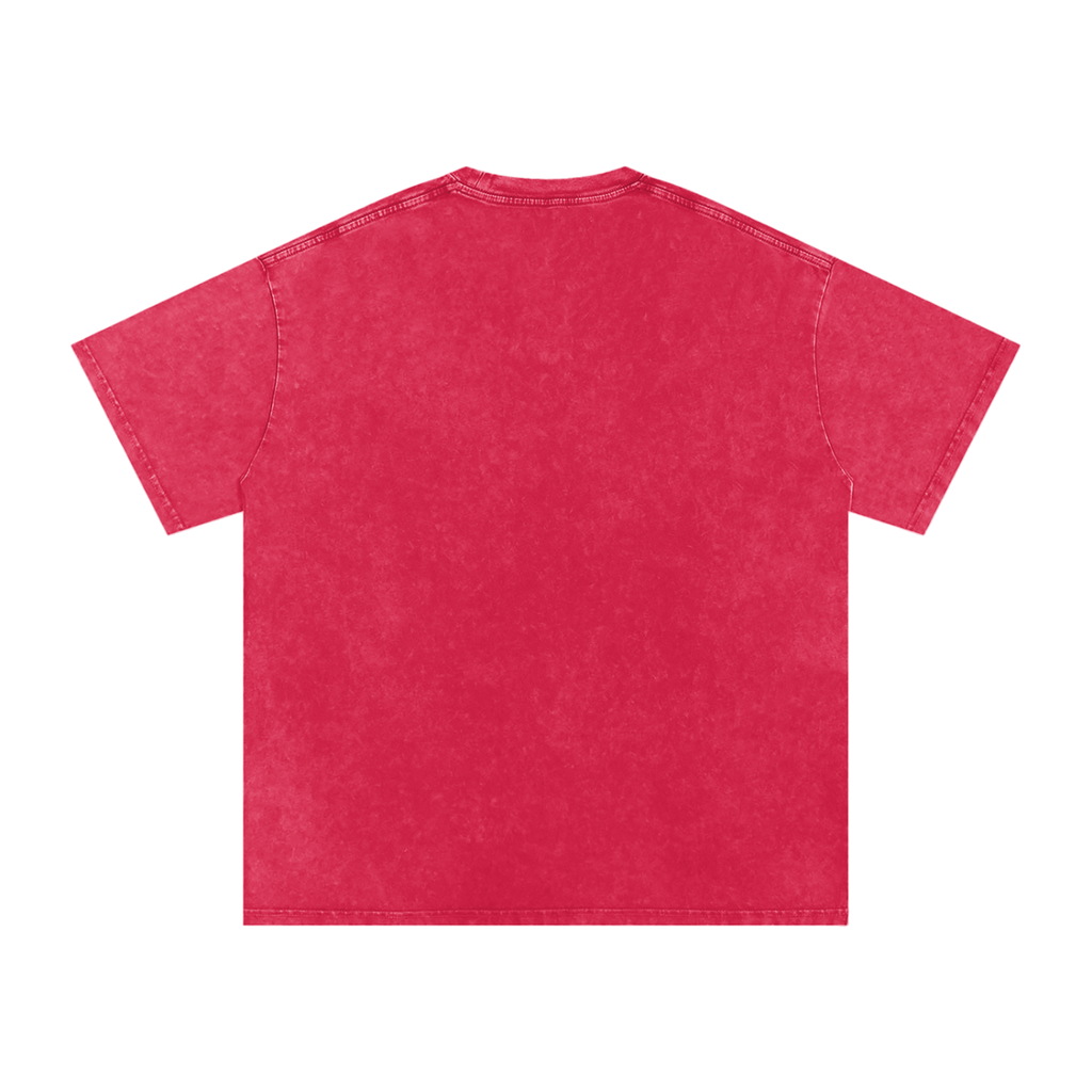 Evelyn Snow Washed Oversized Cotton T-Shirt