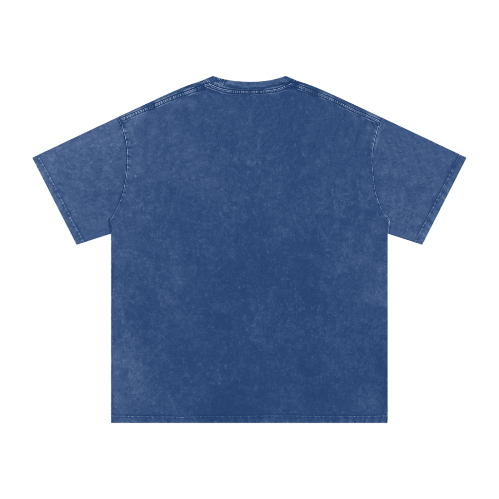 Evelyn Snow Washed Oversized Cotton T-Shirt