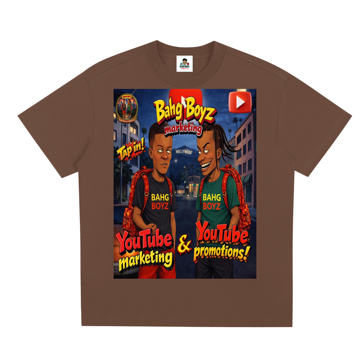 BahgBoyz™ Marketing Promo T-Shirt