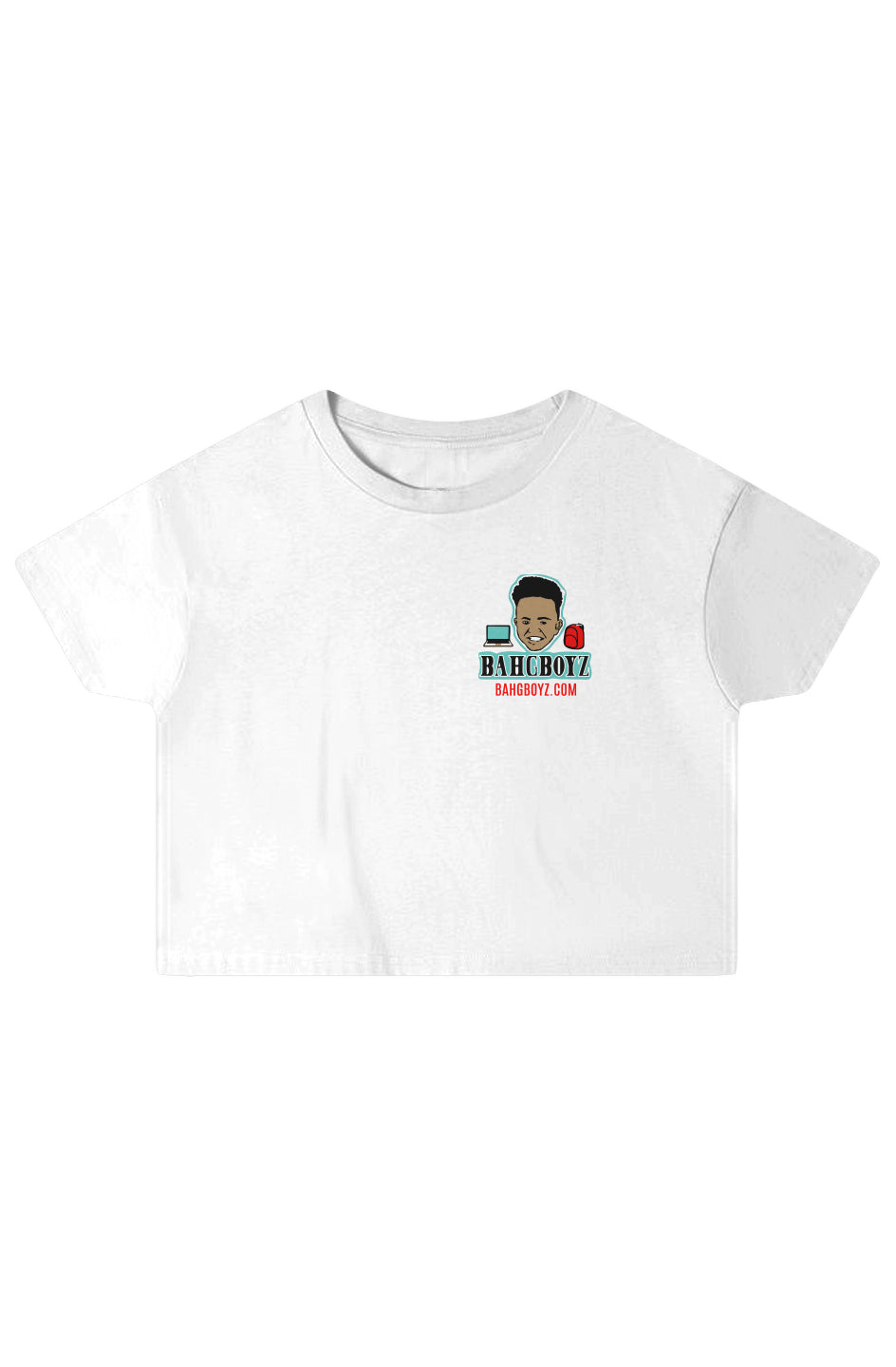 BahgBoyz™???? Women’s Crop Top (White)