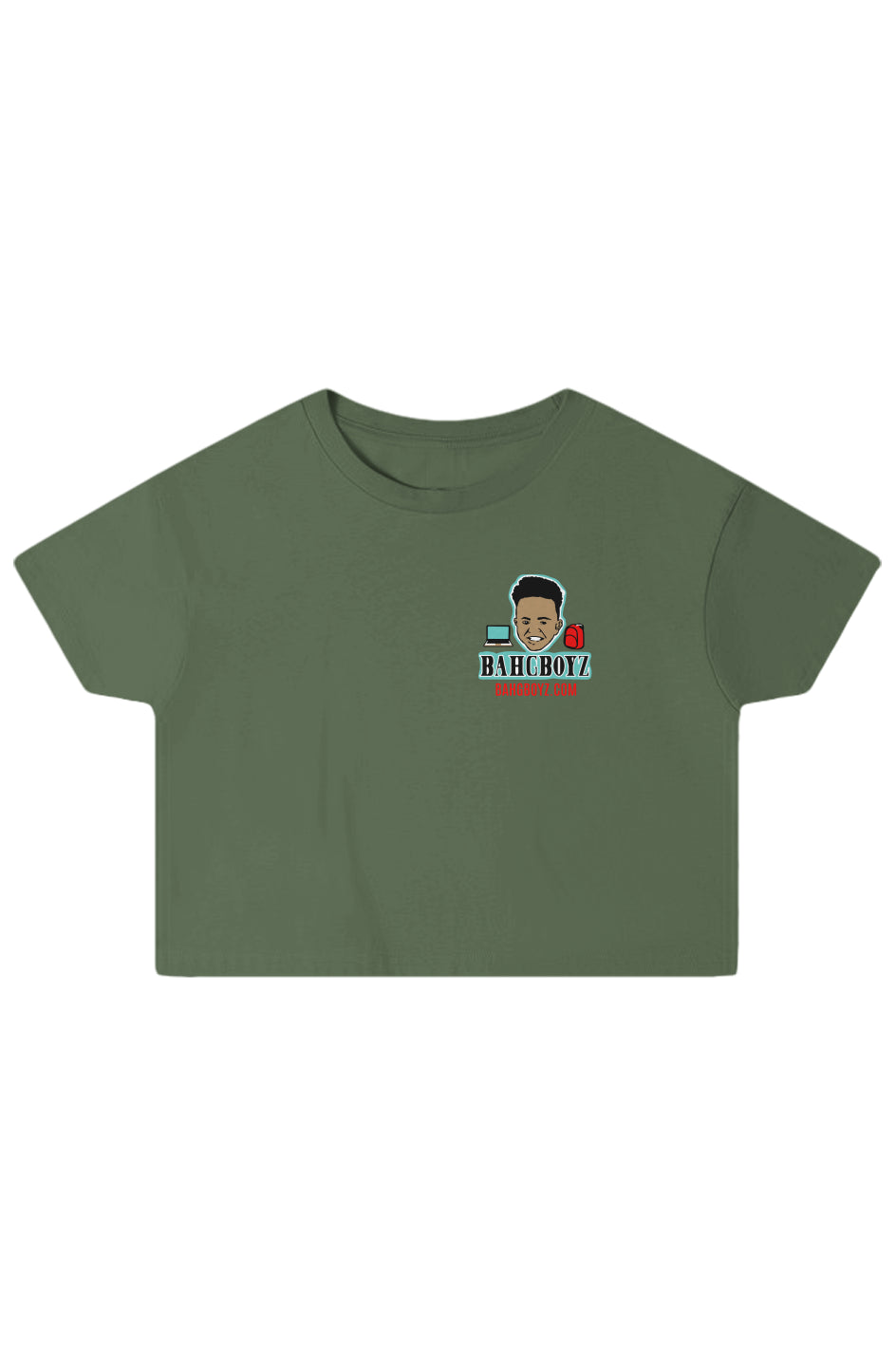 BahgBoyz™???? Women’s Crop Top (Brown)