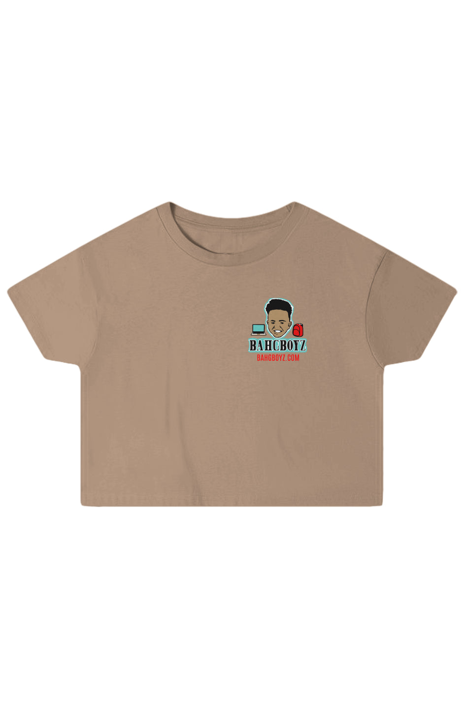 BahgBoyz™???? Women’s Crop Top (Brown)