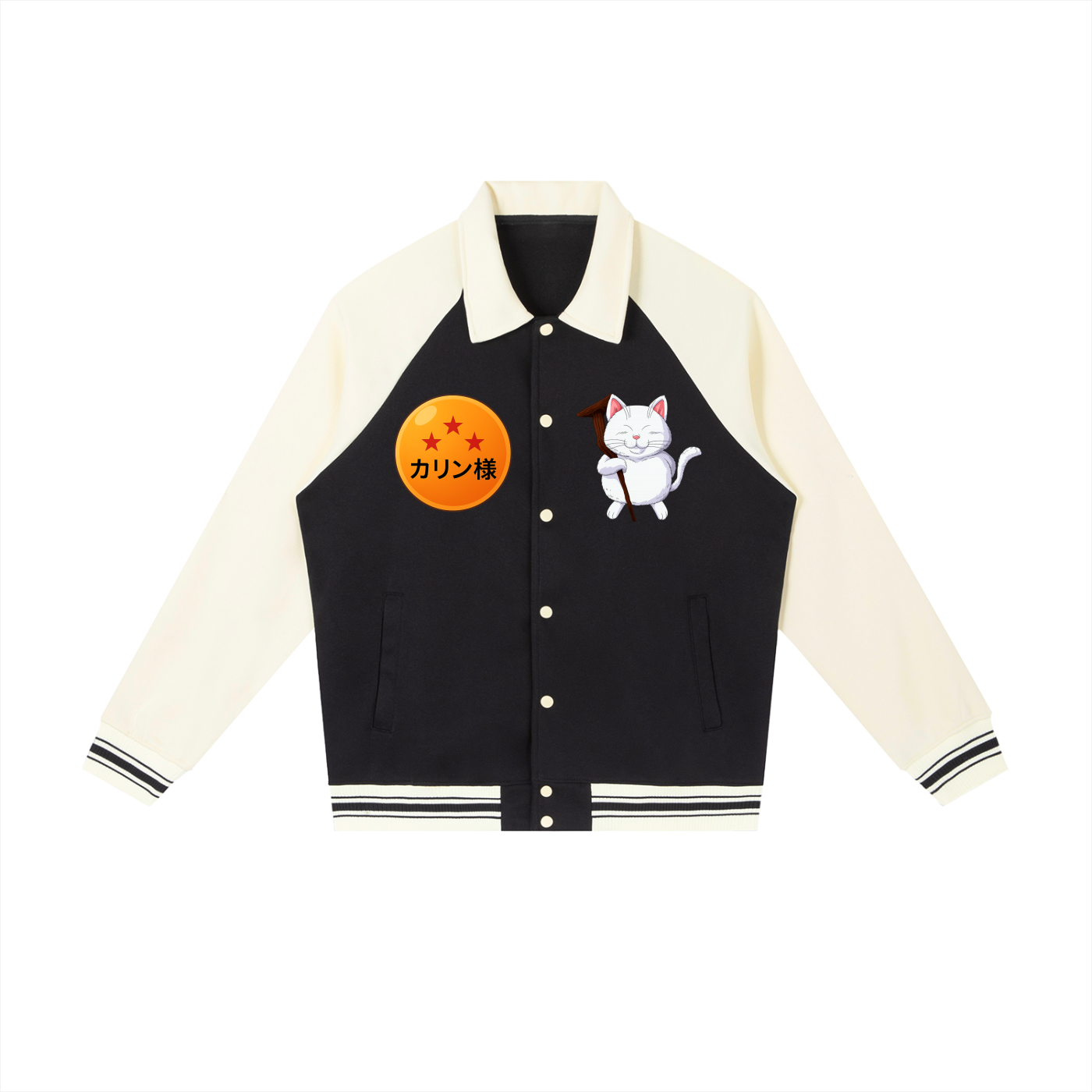 BahgBoyz™ 💻🎒 カリン様 Dragon Ball Baseball Jacket