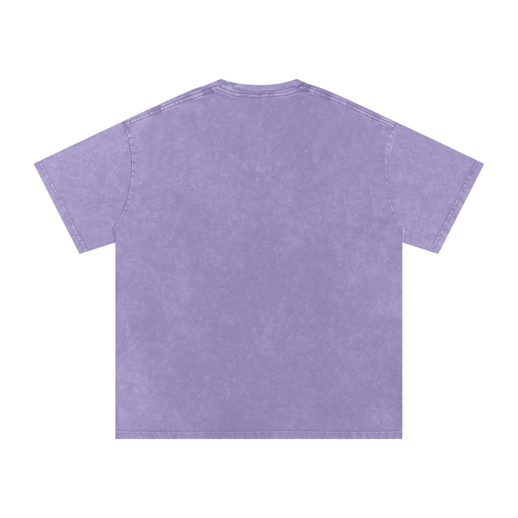 Evelyn Snow Washed Oversized Cotton T-Shirt