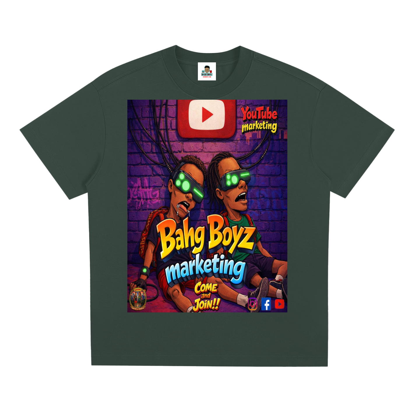 BahgBoyz™ Marketing T-Shirt