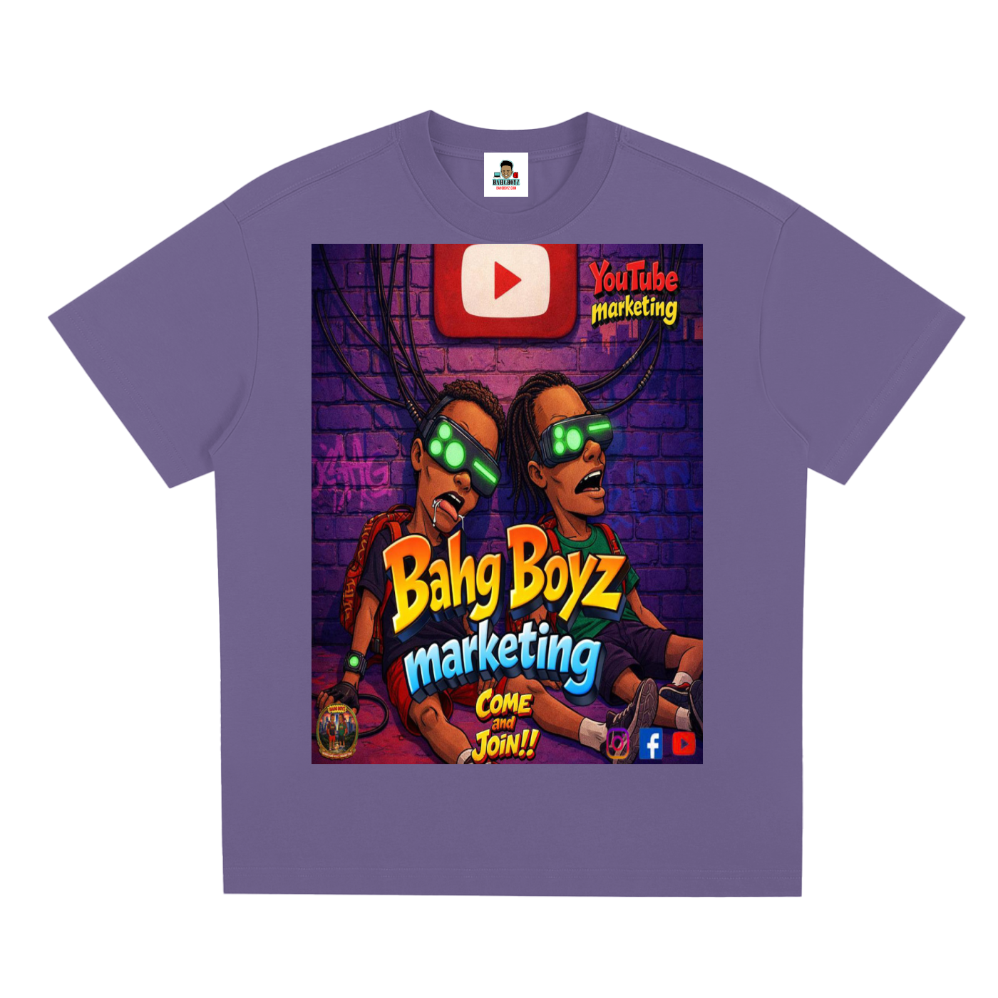BahgBoyz™ Marketing T-Shirt