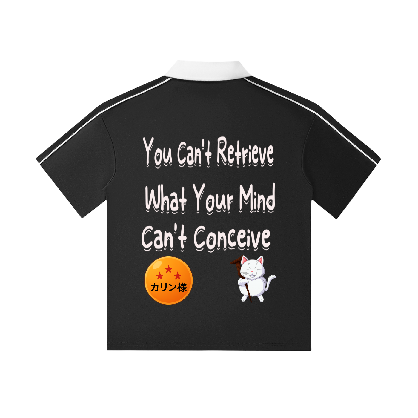 Contrast Collar Short-Sleeve Polo Shirt
