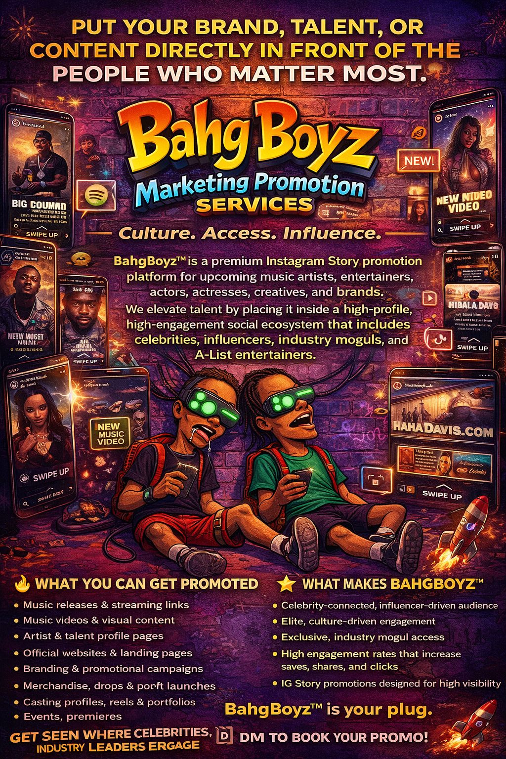 BahgBoyz™ Marketing Promotion Services