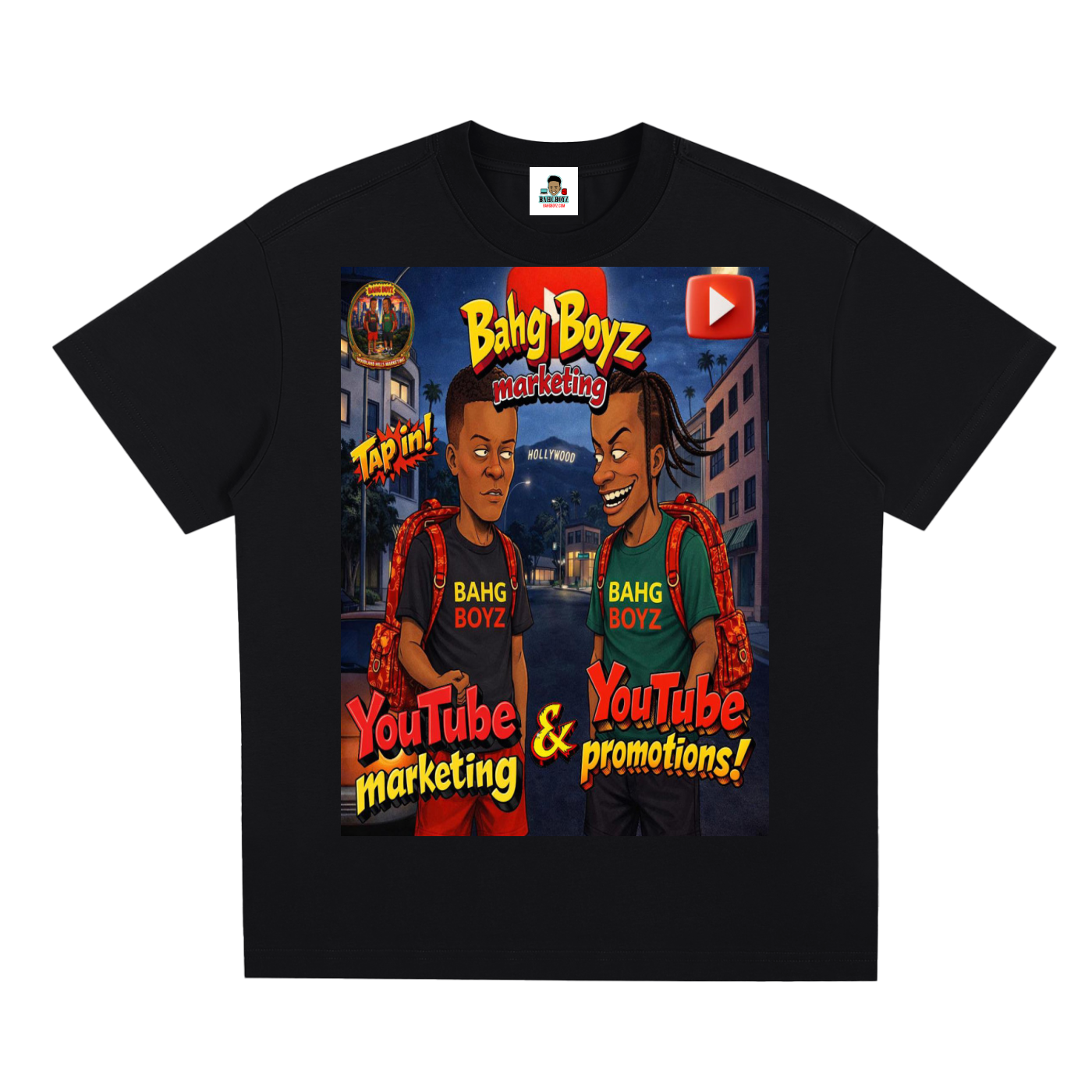 BahgBoyz™ Marketing Promo T-Shirt