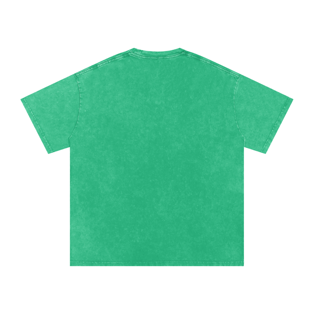 Evelyn Snow Washed Oversized Cotton T-Shirt