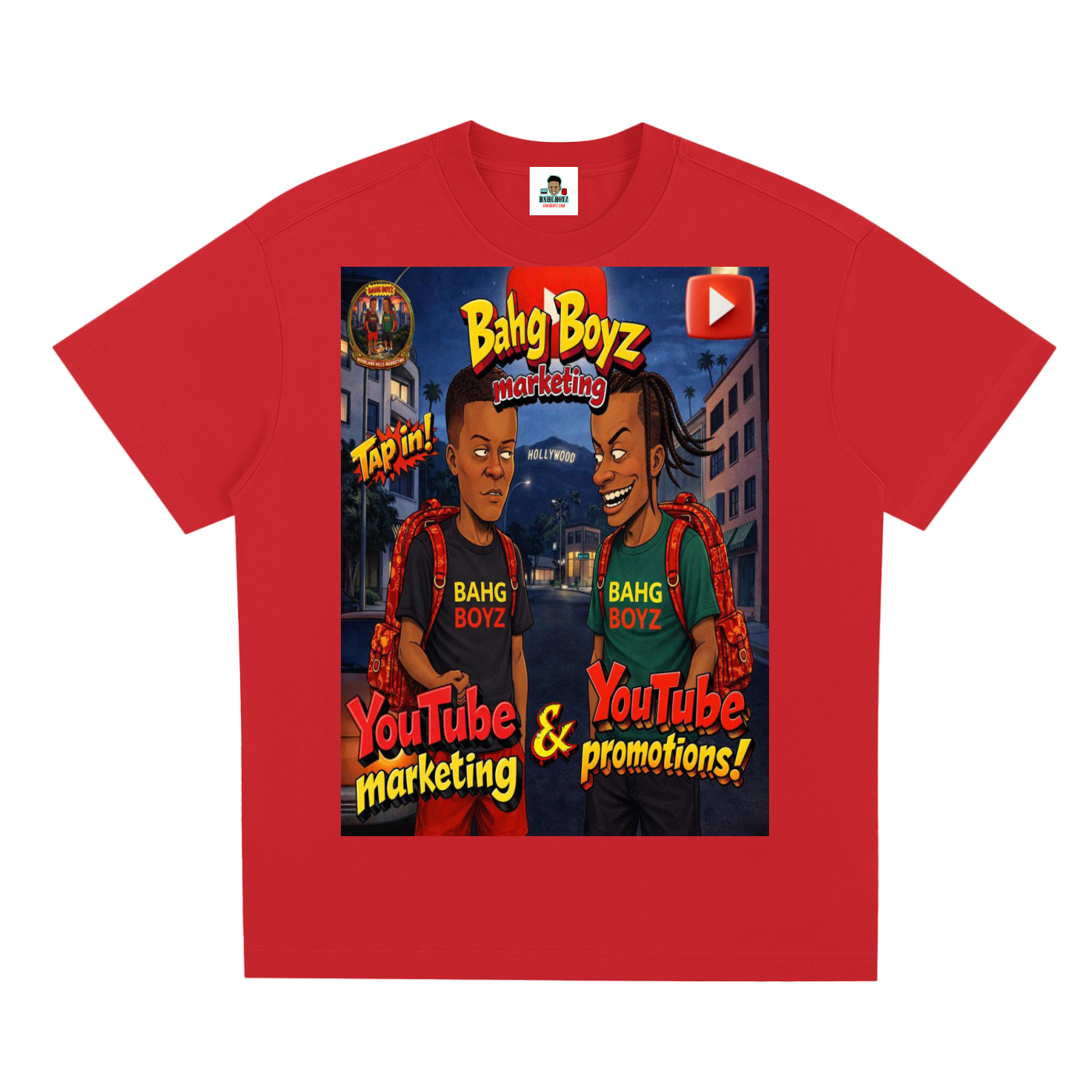 BahgBoyz™ Marketing Promo T-Shirt