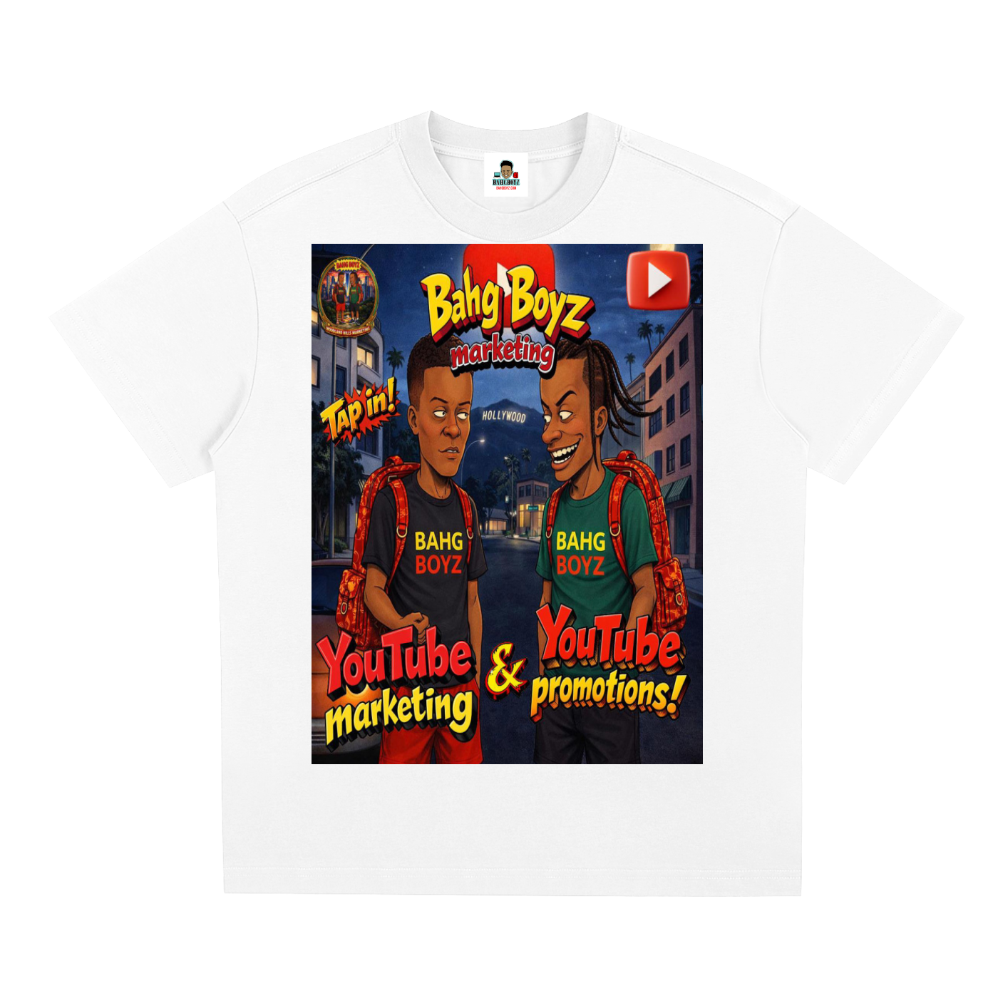 BahgBoyz™ Marketing Promo T-Shirt
