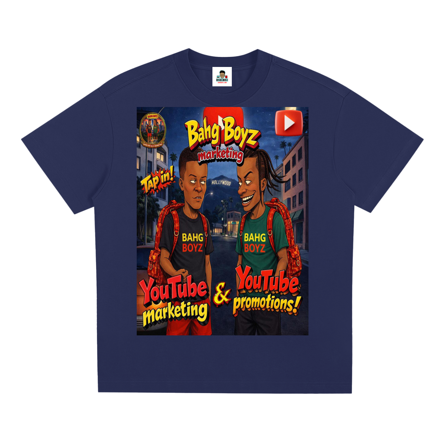 BahgBoyz™ Marketing Promo T-Shirt