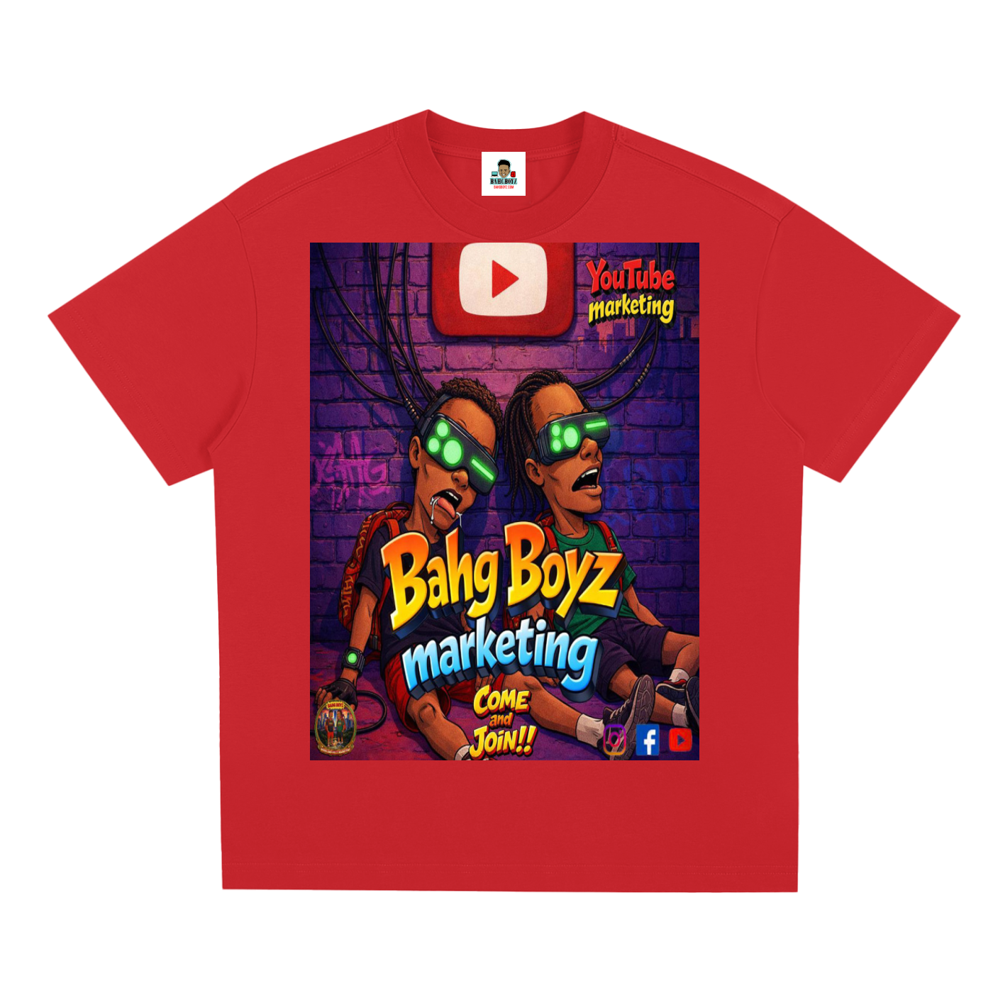 BahgBoyz™ Marketing T-Shirt