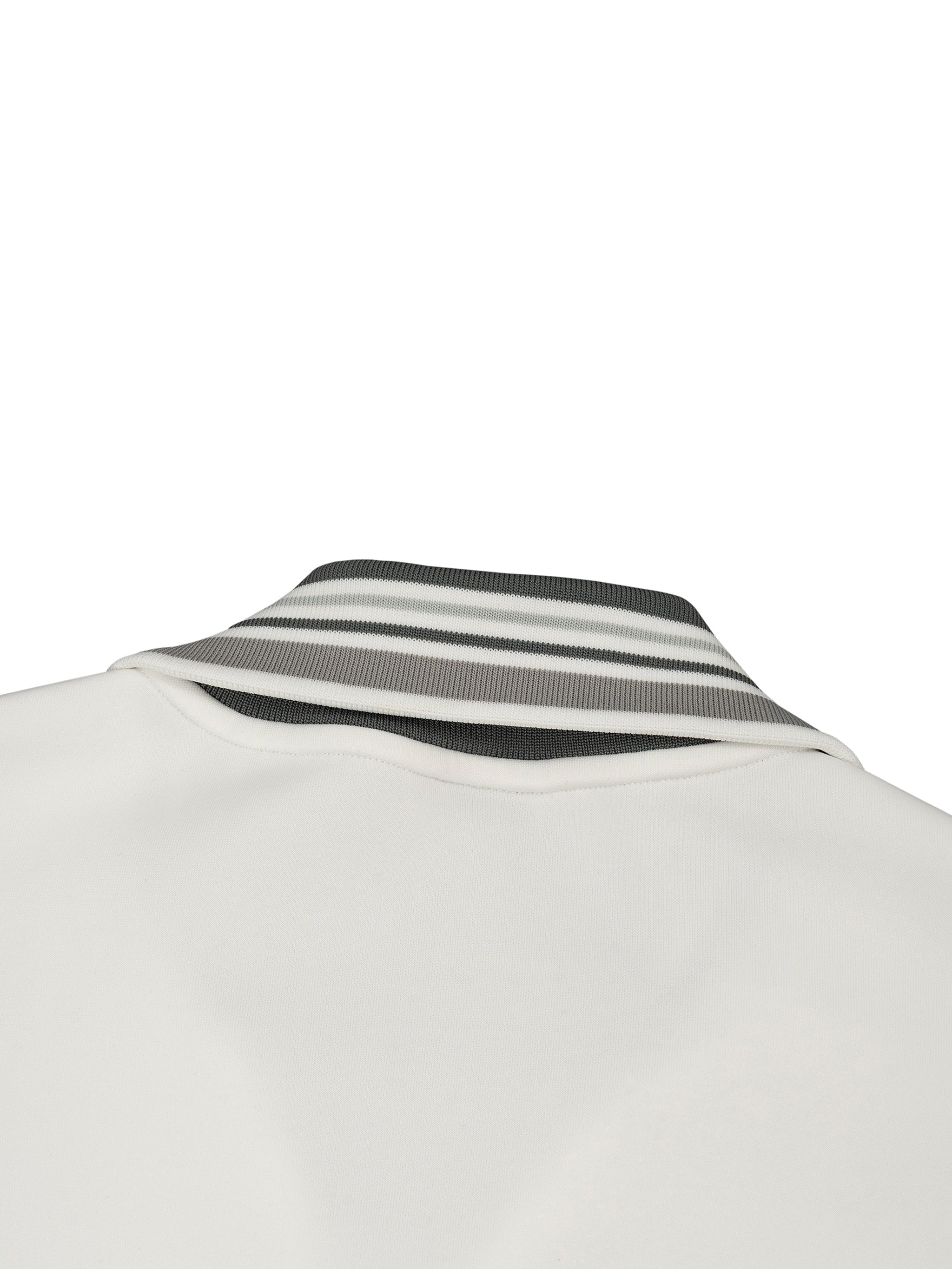 BahgBoyz™💻🎒 Striped Rib Collar Zip Jacket